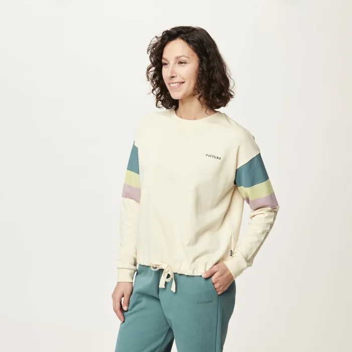 Woman TRISSE CREW Picture Organic Clothing Sweats and Hoodies
