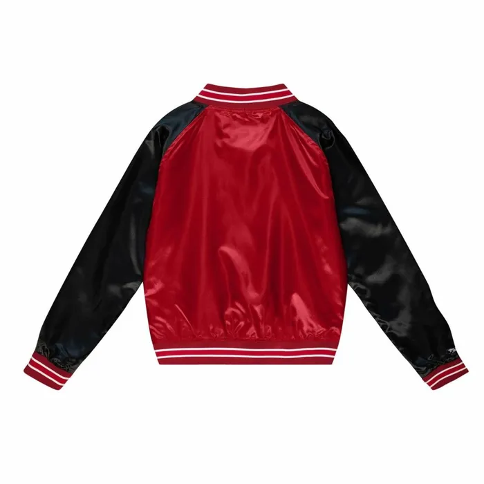 Women039s Jackets and Outerwear Mitchell and Ness Womens Satin Jacket 20 Chicago Bulls Women039s Jackets and Outerwear Mitchell and Ness Womens Satin Jacket 20 Chicago Bulls