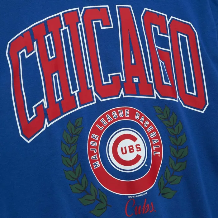 Women039s MLB Mitchell and Ness Womens Logo Lt Crew 20 Chicago Cubs Women039s MLB Mitchell and Ness Womens Logo Lt Crew 20 Chicago Cubs