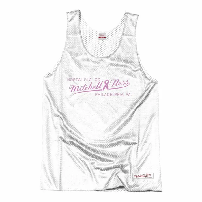 Women039s TShirts and Tops Mitchell and Ness MandN Breast Cancer Awareness Women039s Mesh Tank Women039s TShirts and Tops Mitchell and Ness MandN Breast Cancer Awareness Women039s Mesh Tank