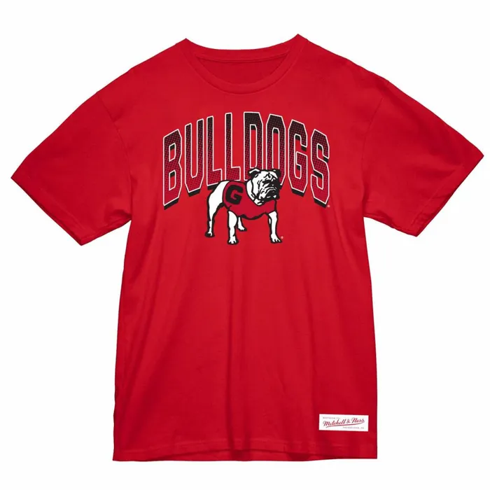 Women039s TShirts and Tops Mitchell and Ness Women039s Halftime Tee University Of Georgia Women039s TShirts and Tops Mitchell and Ness Women039s Halftime Tee University Of Georgia