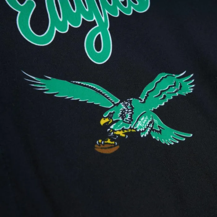 Women039s TShirts and Tops Mitchell and Ness Women039s SS Button Crop Philadelphia Eagles Women039s TShirts and Tops Mitchell and Ness Women039s SS Button Crop Philadelphia Eagles