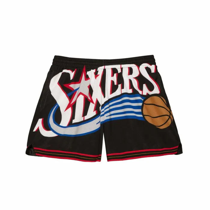 Women039s Womens Mitchell and Ness Women039s Big Face 30 Shorts Philadelphia 76ers Women039s Womens Mitchell and Ness Women039s Big Face 30 Shorts Philadelphia 76ers