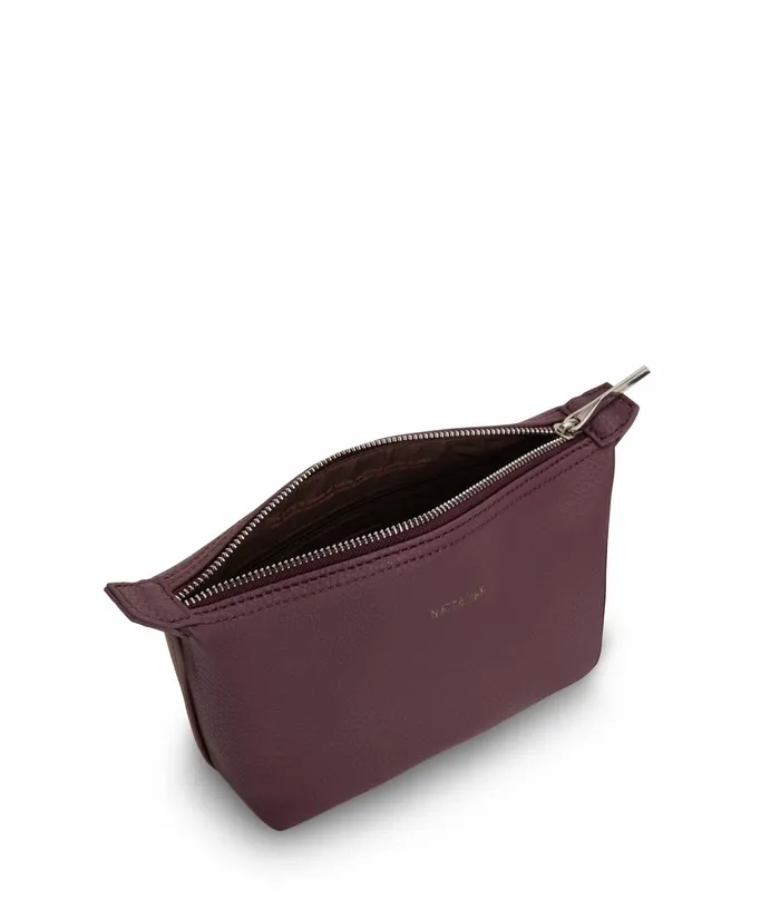 Women Abbi Mini Vegan Cosmetic Bag 8211 Purity Moon Matt and Nat Travel