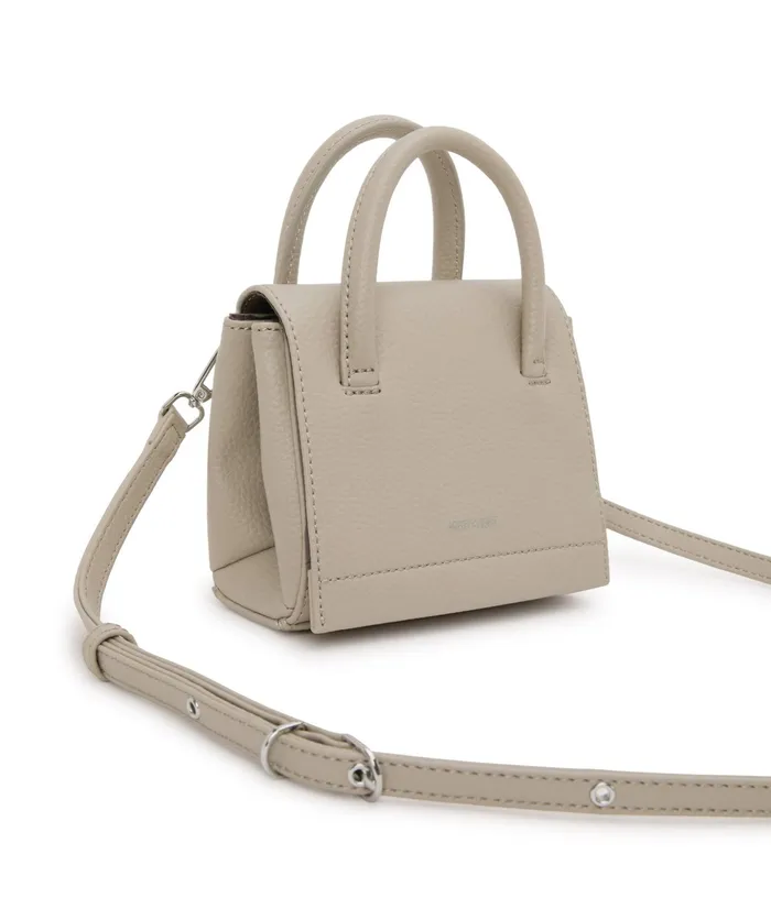 Women Adel Micro Vegan Satchel 8211 Purity Dream Matt and Nat Satchels