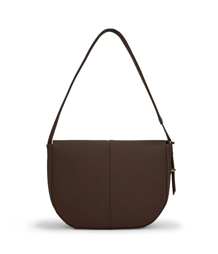 Women Alik Vegan Shoulder Bag 8211 Purity Chocolate Matt and Nat Shoulder Bags