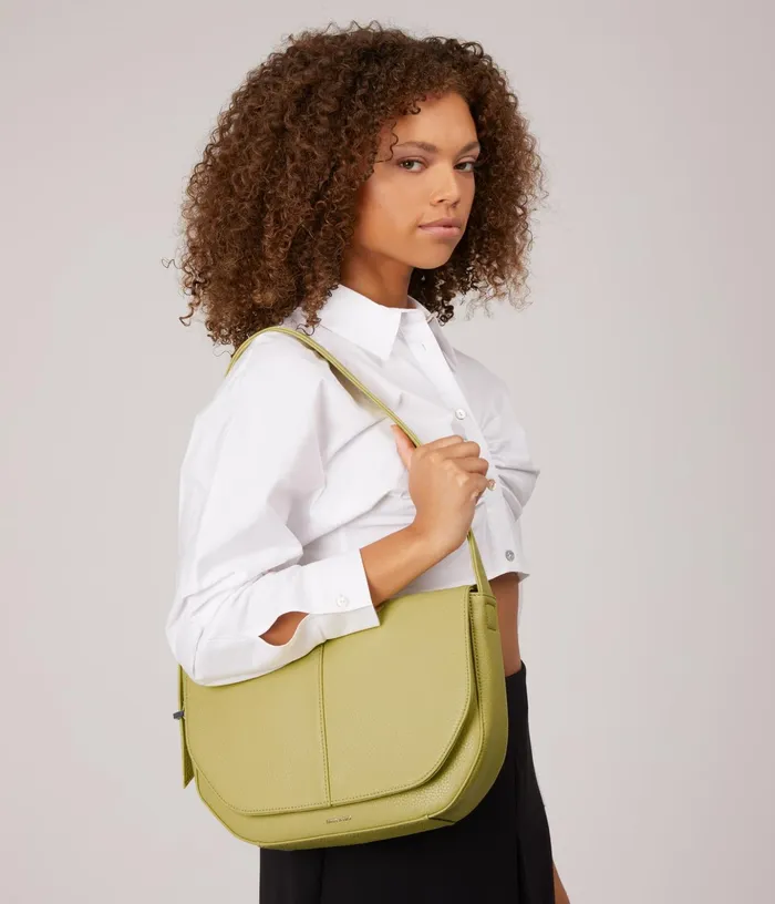 Women Alik Vegan Shoulder Bag 8211 Purity Pear Matt and Nat Shoulder Bags