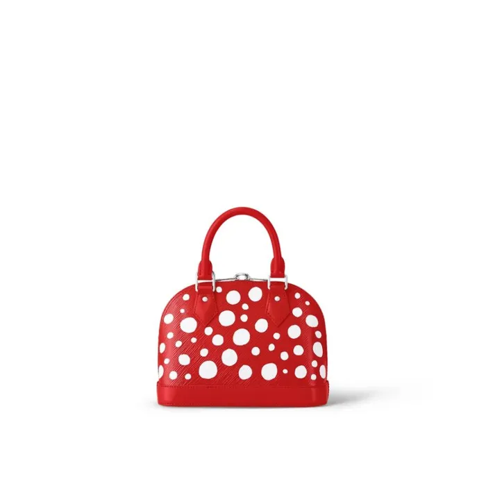 Women Alma Bag Louis Vuitton Louis Vuitton Rouge Blanc M21698 LV X YK Alma BB 8211 Louis Vuitton Handbag Store