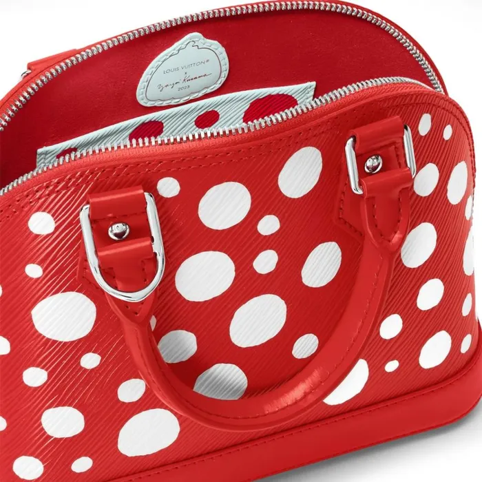 Women Alma Bag Louis Vuitton Louis Vuitton Rouge Blanc M21698 LV X YK Alma BB 8211 Louis Vuitton Handbag Store