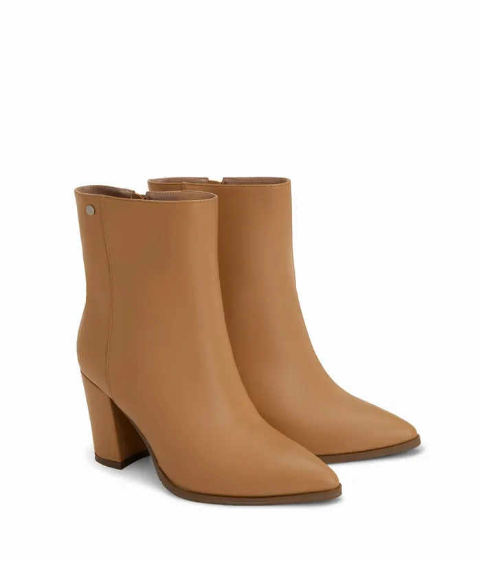 Women Asai Vegan High Heel Boots Soy Matt and Nat Heels
