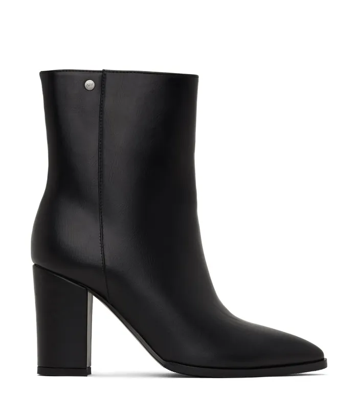 Women Asai Vegan High Heel Boots Soy Matt and Nat Heels