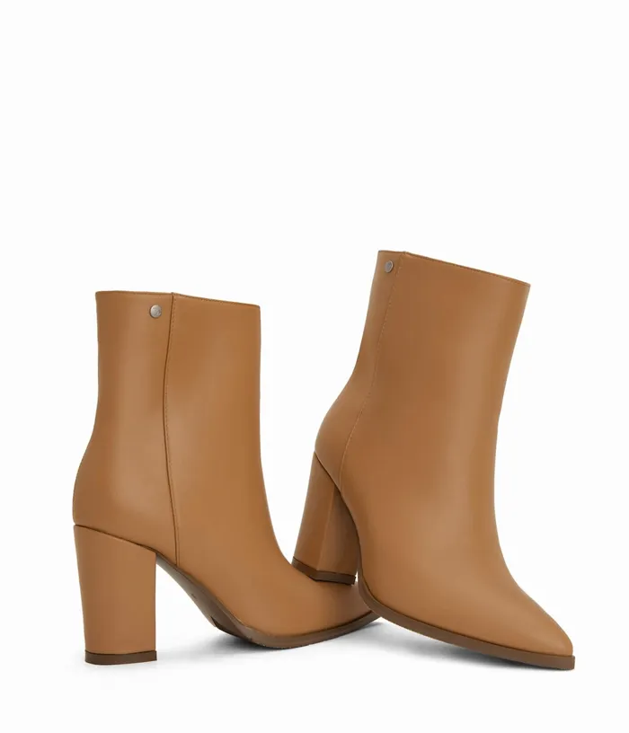 Women Asai Vegan High Heel Boots Soy Matt and Nat Heels