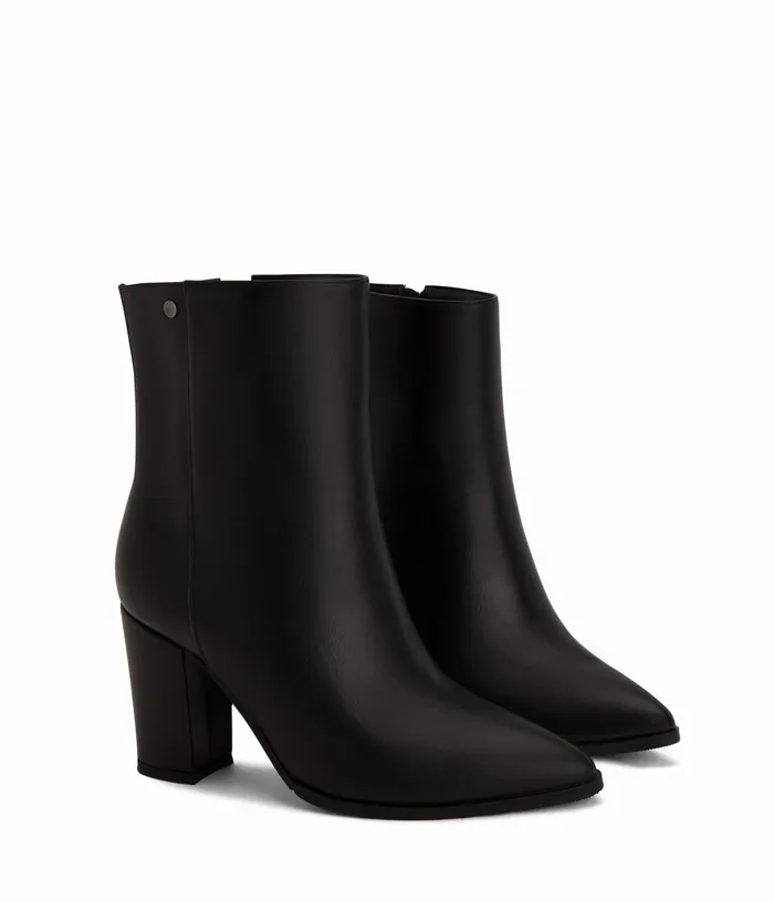 Women Asai Vegan High Heel Boots Soy Matt and Nat Heels