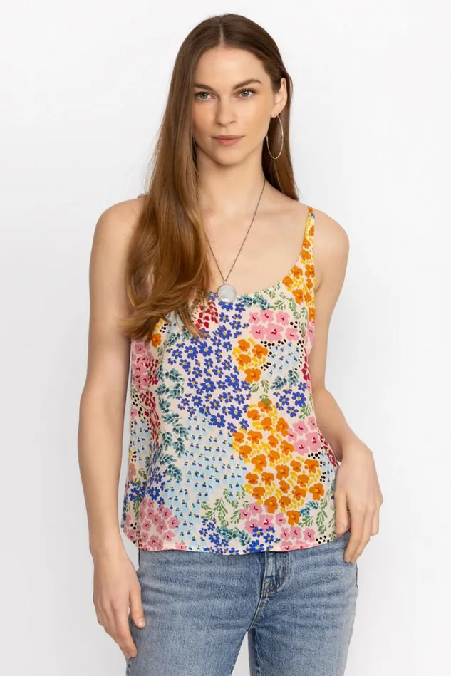 Women ASTRID SILK CAMI Astrid Johnny Was Tops