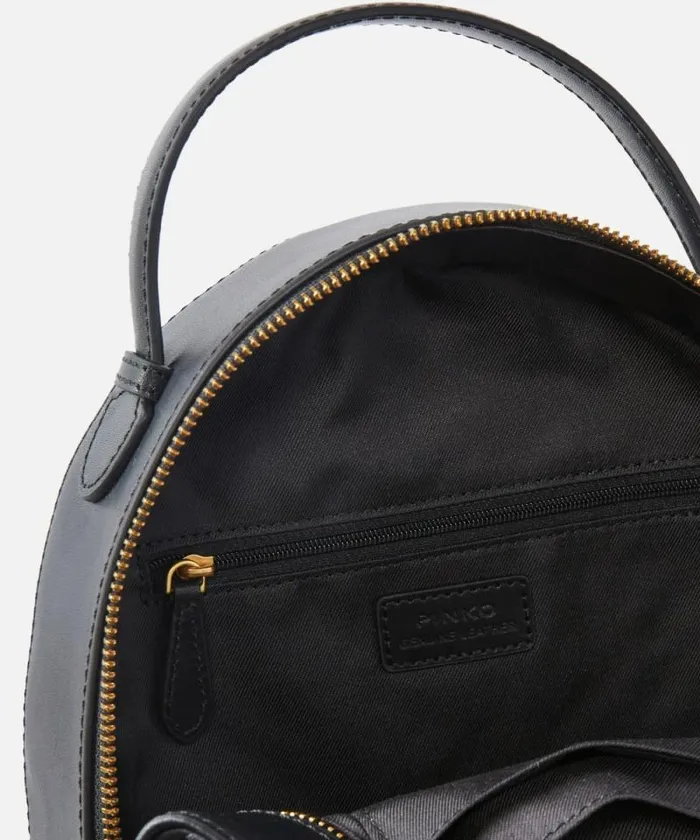 Women Backpacks Pinko Love Backpack Blackantique Gold Women Backpacks Pinko Love Backpack Blackantique Gold