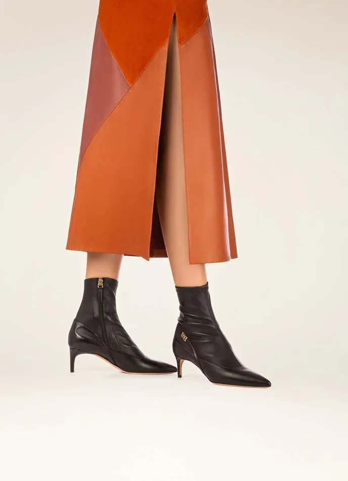 Women Bally Boots Ebe 8211 Leather Boots In Black