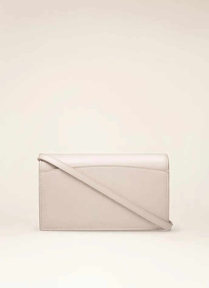 Women Bally Wallets Beylor 8211 Leather Phone Wallet In Bone