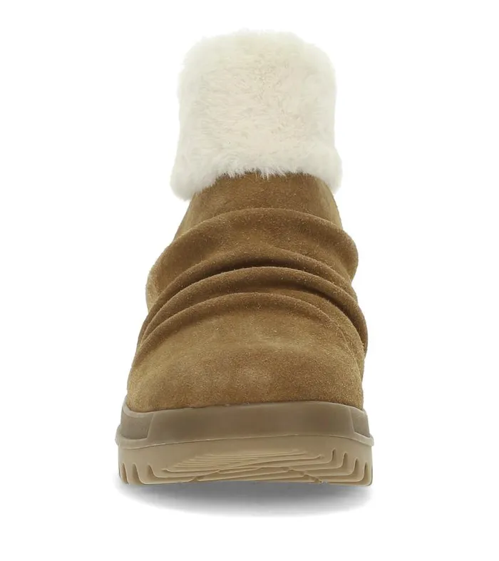Women Baretraps Booties Nuri Cold Weather Bootie Cognac Suede Women Baretraps Booties Nuri Cold Weather Bootie Cognac Suede