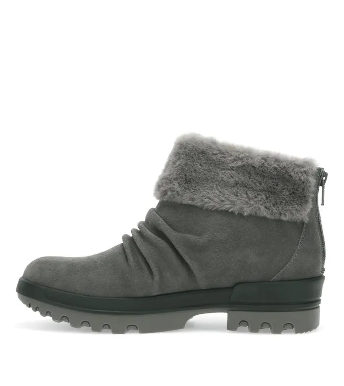 Women Baretraps Booties Nuri Cold Weather Bootie Dark Grey Suede Women Baretraps Booties Nuri Cold Weather Bootie Dark Grey Suede