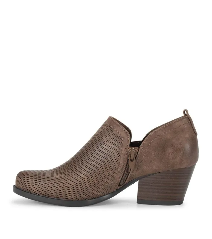 Women Baretraps Booties Ridgely Block Heel Bootie Dark Taupe Women Baretraps Booties Ridgely Block Heel Bootie Dark Taupe