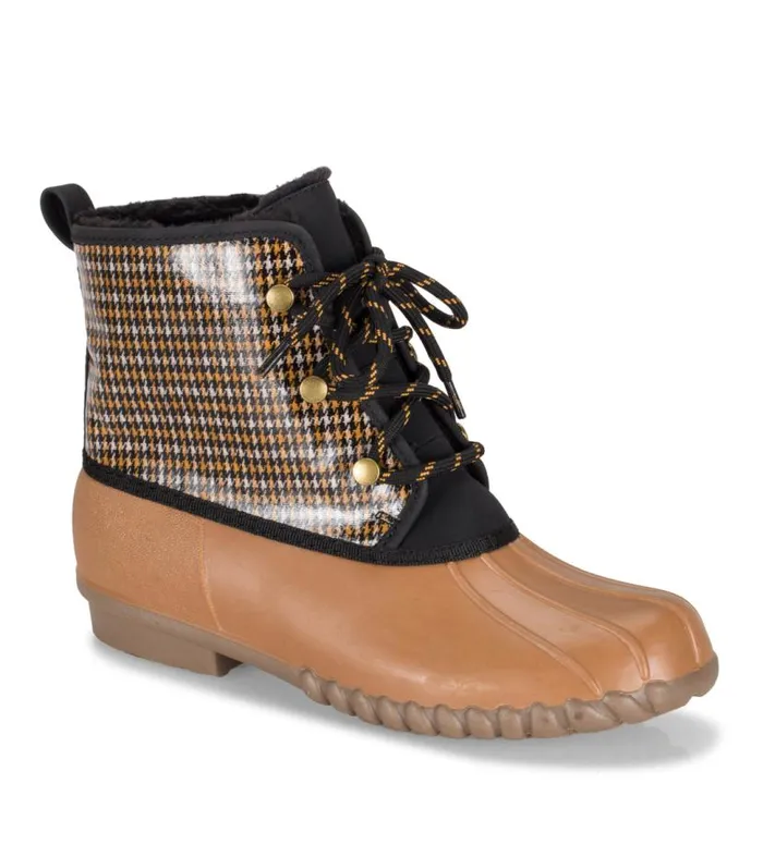Women Baretraps Cold Weather Boots Fernanda Duck Boot Camel Multi