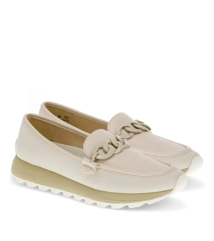 Women Baretraps Flats and Loafers Gael Loafer Cream Women Baretraps Flats and Loafers Gael Loafer Cream