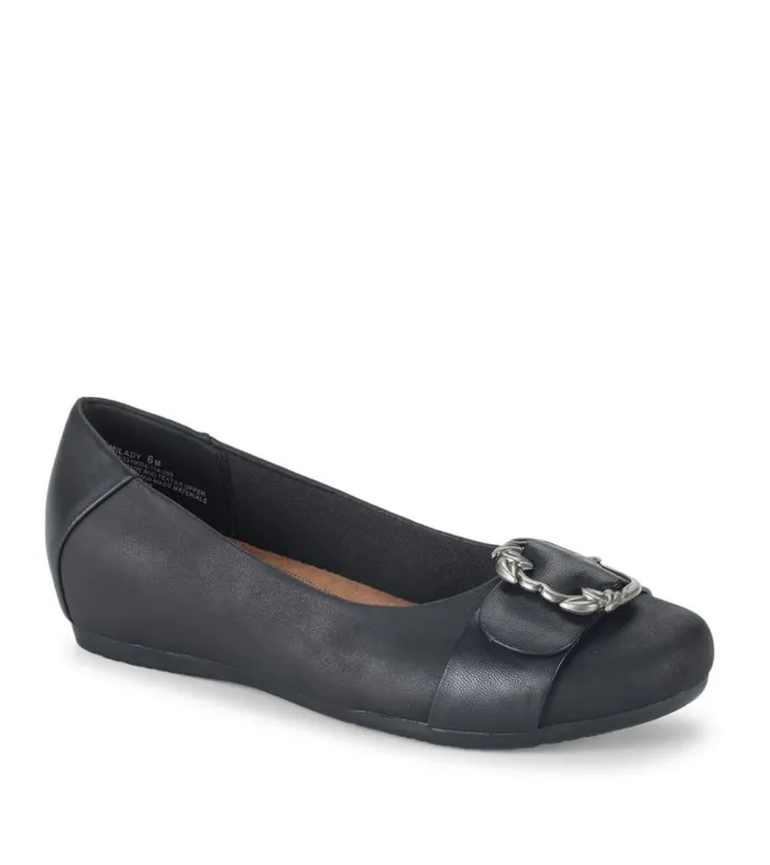 Women Baretraps Flats and Loafers Milady Flat Black