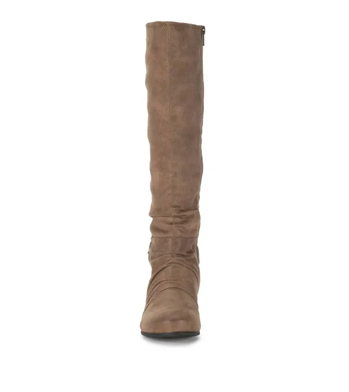 Women Baretraps Knee High Boots Scarlett Tall Wedge Boot Truffle Women Baretraps Knee High Boots Scarlett Tall Wedge Boot Truffle