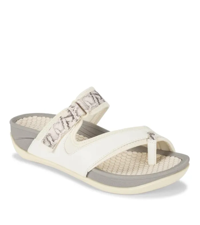 Women Baretraps Slides and Slip On Sandals Deserae Slide Sandal Cream