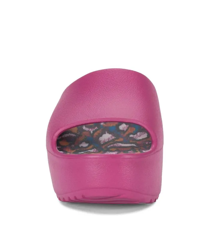 Women Baretraps Slides and Slip On Sandals Parvati Platform Sandal Magenta Women Baretraps Slides and Slip On Sandals Parvati Platform Sandal Magenta