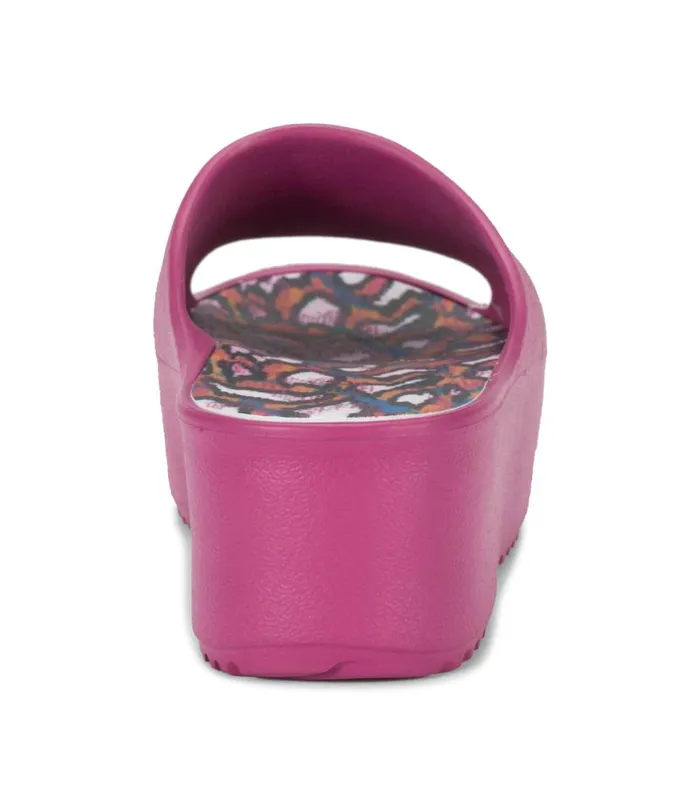 Women Baretraps Slides and Slip On Sandals Parvati Platform Sandal Magenta Women Baretraps Slides and Slip On Sandals Parvati Platform Sandal Magenta
