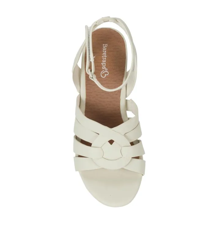 Women Baretraps Wedge Sandals Bonita Wedge Sandal Cream Women Baretraps Wedge Sandals Bonita Wedge Sandal Cream