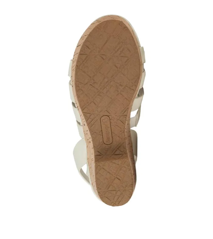 Women Baretraps Wedge Sandals Bonita Wedge Sandal Cream Women Baretraps Wedge Sandals Bonita Wedge Sandal Cream