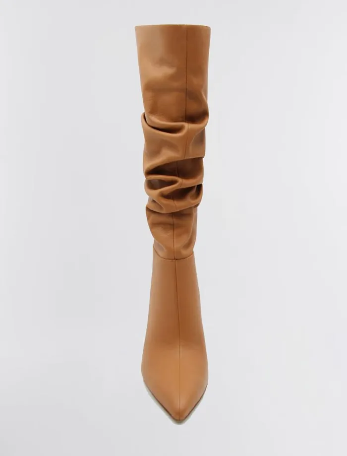 Women BCBG Shoes Braxton Slouch Boot Cashew