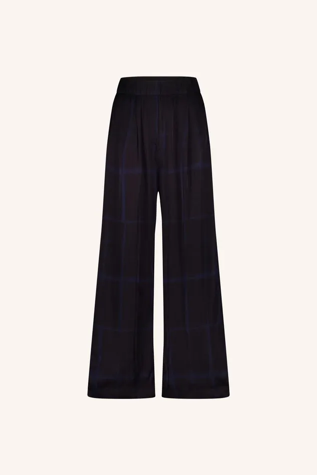 Women Benji Square Pants Square Print Bybar Trousers Women Benji Square Pants Square Print Bybar Trousers