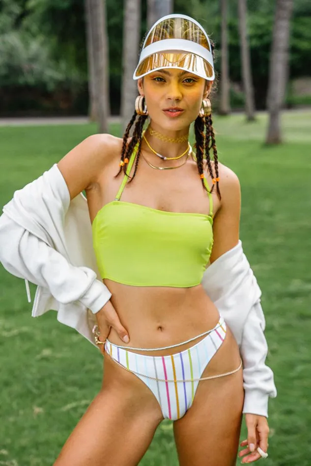 Women Bikini Sets Cupshe Candy Stripe Bandeau Midkini And Ultra Cheeky Hipster Set Multicolor Women Bikini Sets Cupshe Candy Stripe Bandeau Midkini And Ultra Cheeky Hipster Set Multicolor