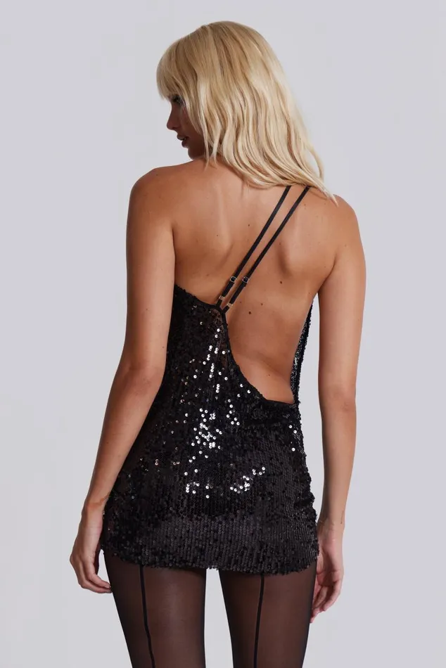 Women Black Vixen Mini Dress Jaded London Mini Dresses