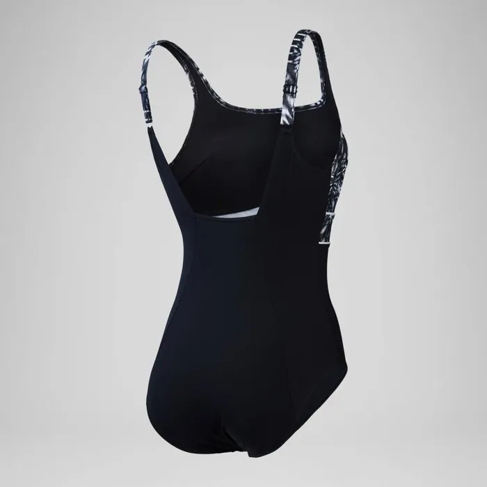 Women BodyShaping Speedo Women039s Shaping Contour Eclipse Swimsuit BlackGrey Women BodyShaping Speedo Women039s Shaping Contour Eclipse Swimsuit BlackGrey