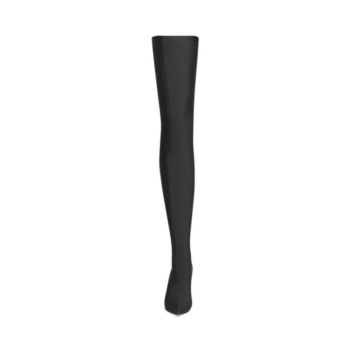 Women Boots and Ankle Boots Balenciaga Knife 110mm Overtheknee Boot In Black