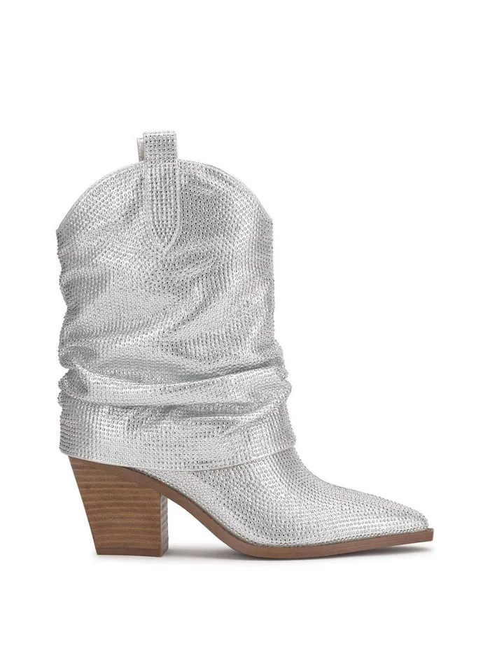Women Boots and Booties Jessica Simpson Gemorra Bootie In Silver
