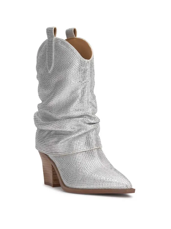 Women Boots and Booties Jessica Simpson Gemorra Bootie In Silver