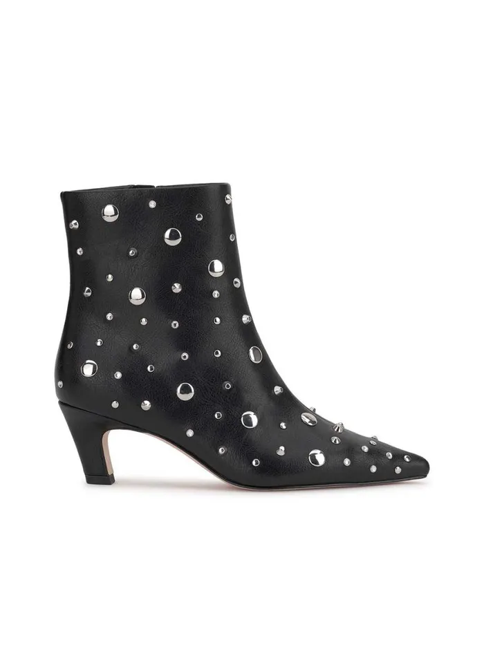 Women Boots and Booties Jessica Simpson Viviana Kitten Heel Bootie In Black