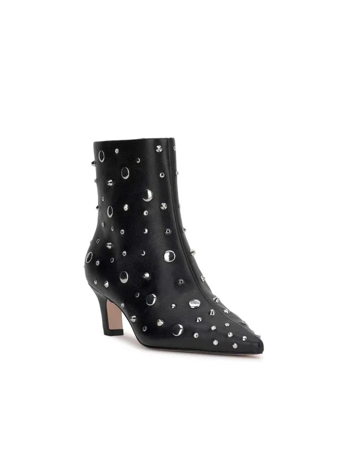 Women Boots and Booties Jessica Simpson Viviana Kitten Heel Bootie In Black