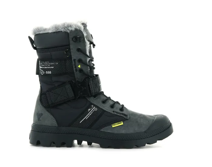 Women Boots PALLADIUM PAMPA EUROPA TACTICAL X DESTINY Blackraven