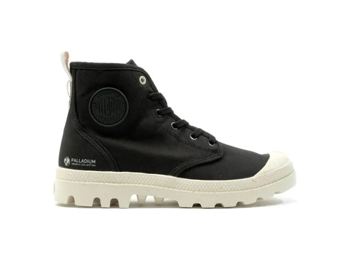 Women Boots PALLADIUM PAMPA HI ZIP ORGANIC Black