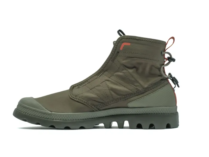 Women Boots PALLADIUM PAMPA TRAVEL LITE RS Olive Night Women Boots PALLADIUM PAMPA TRAVEL LITE RS Olive Night