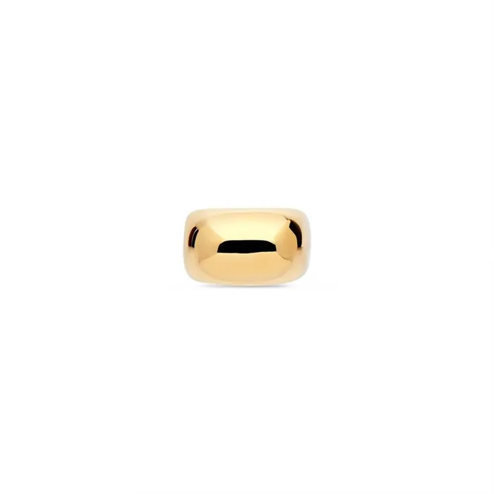 Women Bracelets and Rings Balenciaga Garderobe Signet Ring In Gold