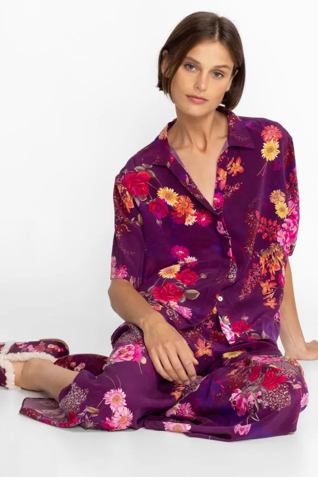 Women BROOKLYN LONG SET 8211 SWEET BOUQUET Multi Johnny Was Sleepwear