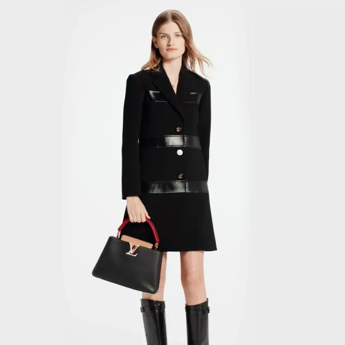 Women Capucines Bag Louis Vuitton Louis Vuitton M20704 Capucines MM Noir Rubis 8211 Louis Vuitton Handbag Store