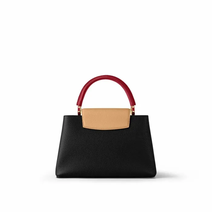 Women Capucines Bag Louis Vuitton Louis Vuitton M20704 Capucines MM Noir Rubis 8211 Louis Vuitton Handbag Store